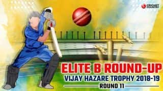 Vijay Hazare Trophy 2018-19 Elite B wrap: Chhattisgarh clinical; Tense wins for Andhra, Hyderabad